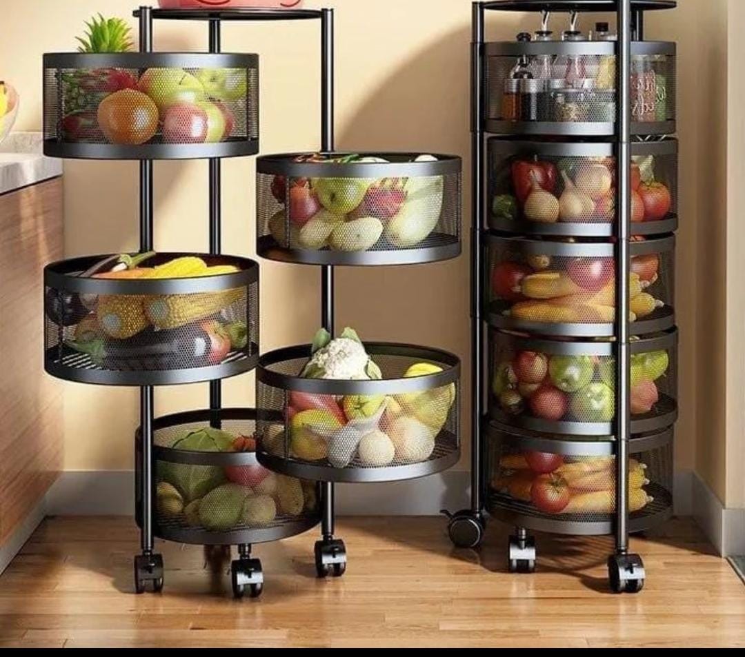 5 layer fruits and vegetable rack