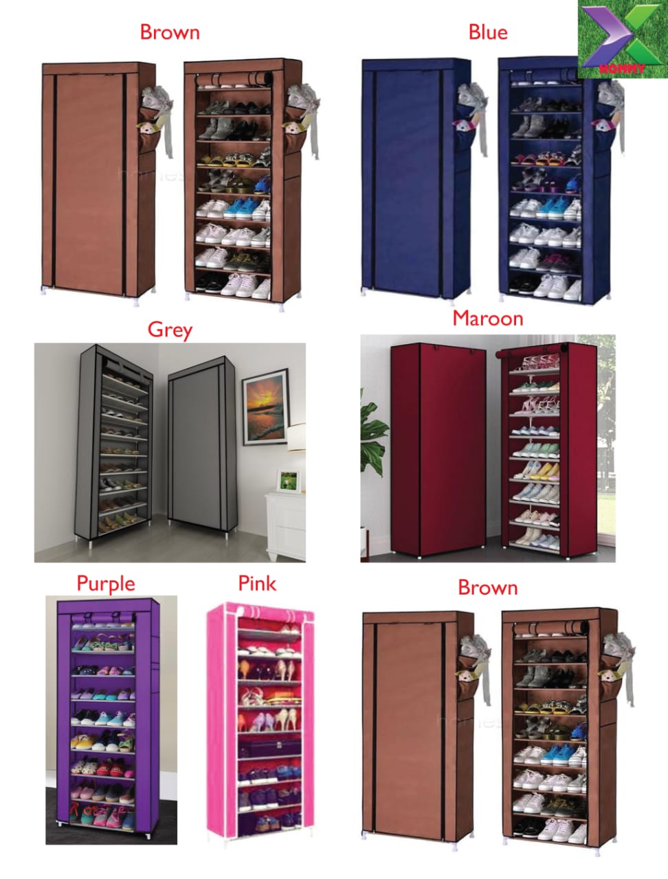 Single column shoeracks available