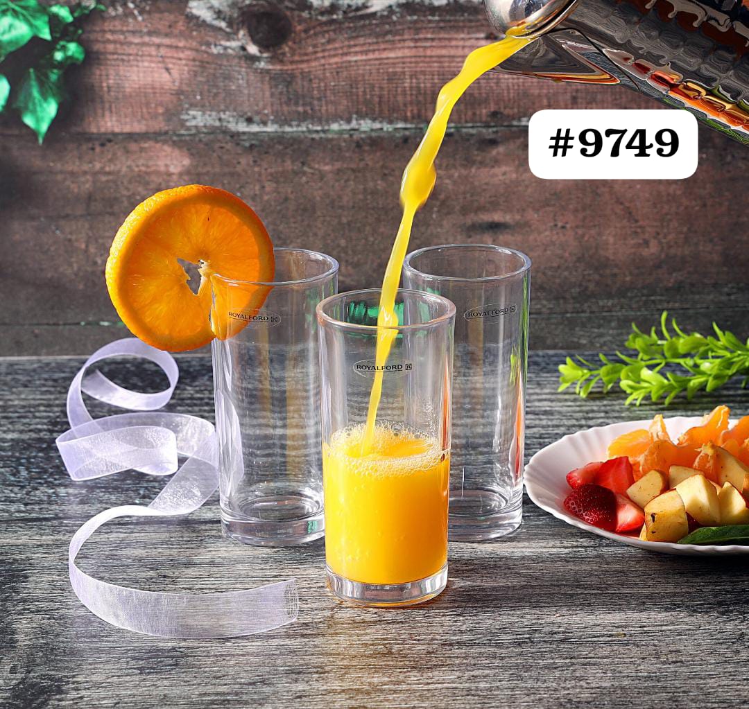 long water glass | juice glass 6 pcs - Image 4