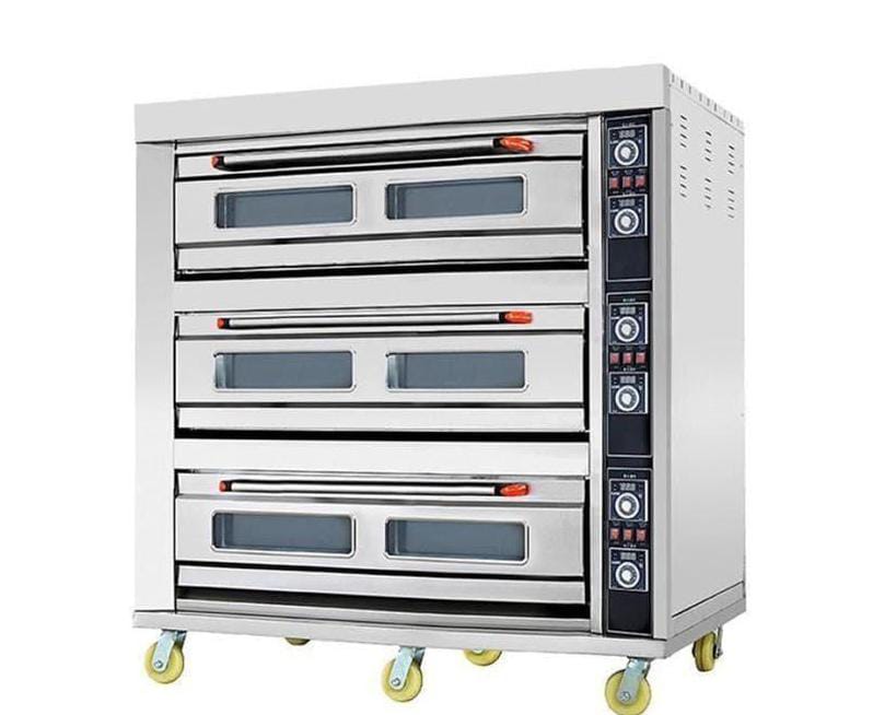 🔥 COMMERCIAL ELECTRIC OVEN – 3 DECKS, 9 TRAYS 🔥
