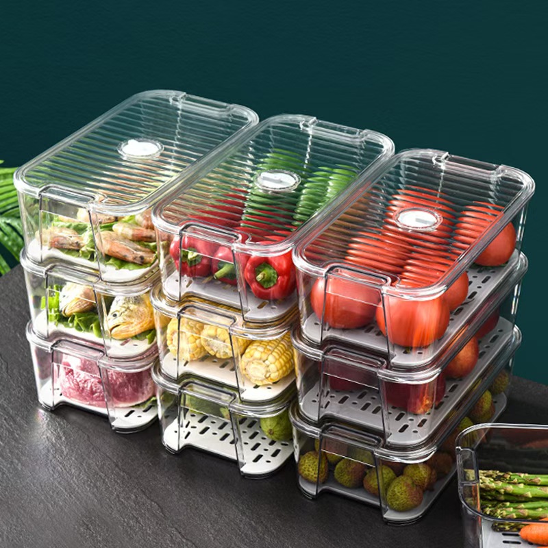Acrylic fridge storage container