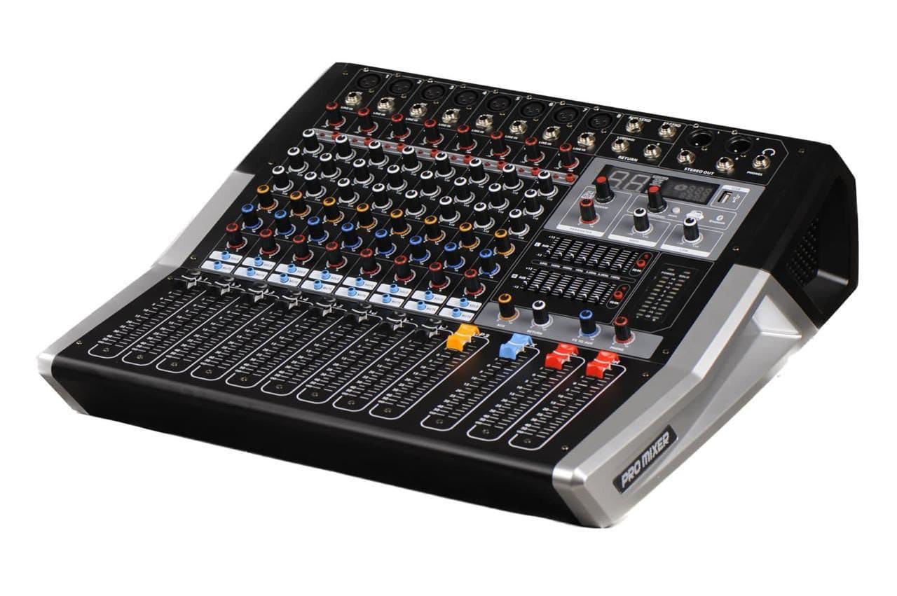 ProMixer Powered Model KV8 - Professional Audio Mixer