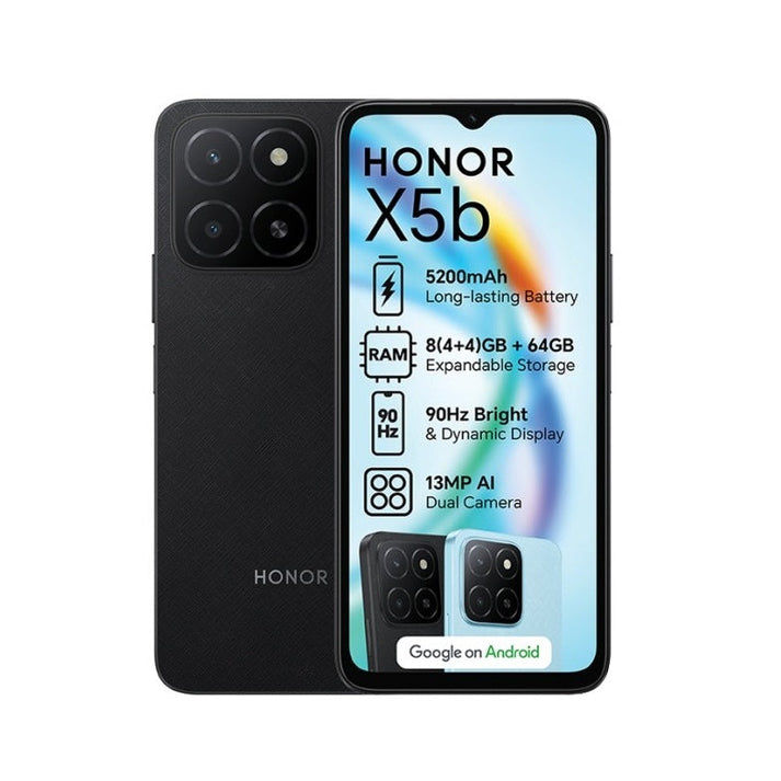 Honor X5b, 6.56" inch 64GB ROM + 4GB RAM  smartphone