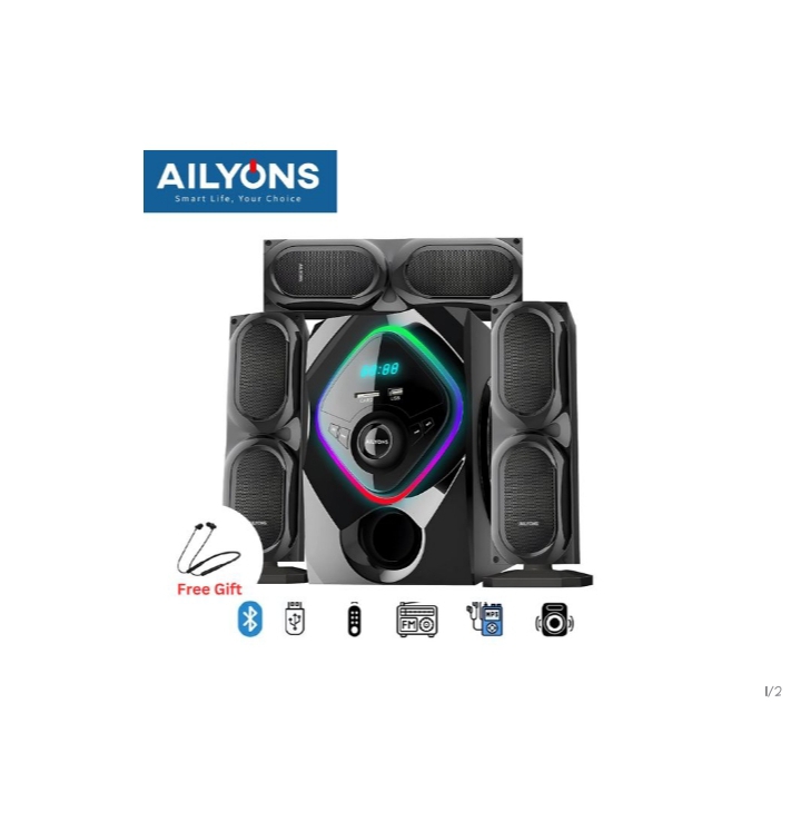 ELP3702K 3.1CH Subwoofer Home Theater MultiMedia Bluetooth speaker System+Free Bluetooth Earphone