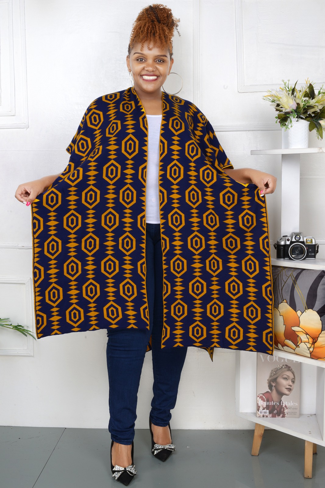 Stylish poncho!!!Free size