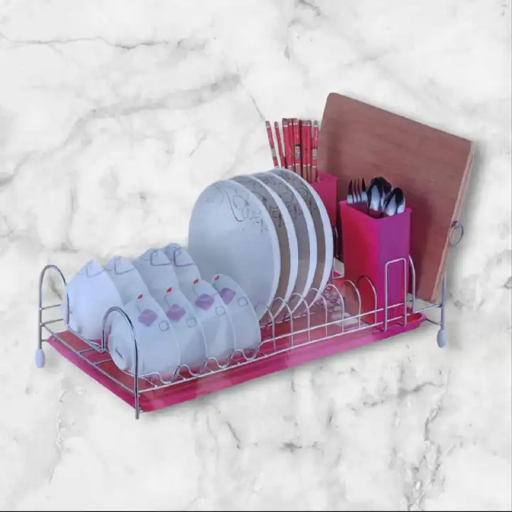 1Pc Classy Very quality Heavy gauge low dishrack at affordable Price