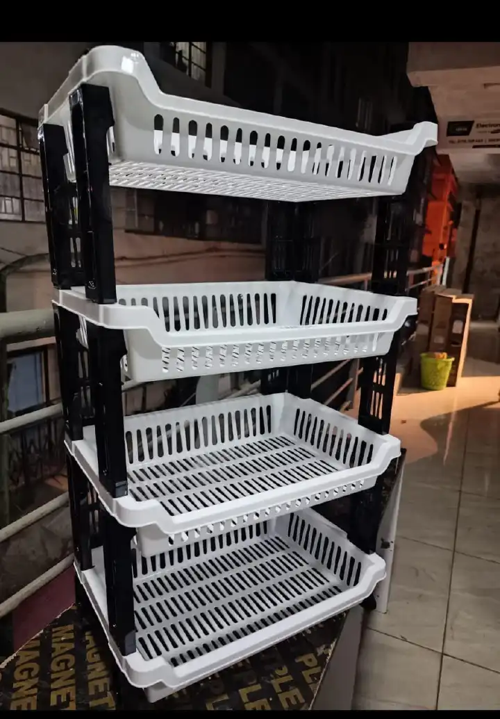 PRICE DROP! Hurry and Grab Yours! 4 Stacks / Layers Plastic Kitchen Organizer Dish Rack