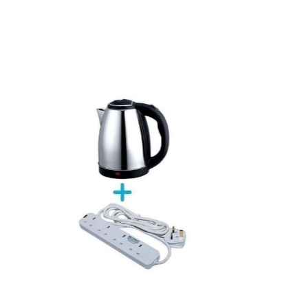 Ailyons 1500W Electric Kettle 360° Water Jug + Free Extension