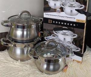 EB 3716 6pcs stainless edenberg available