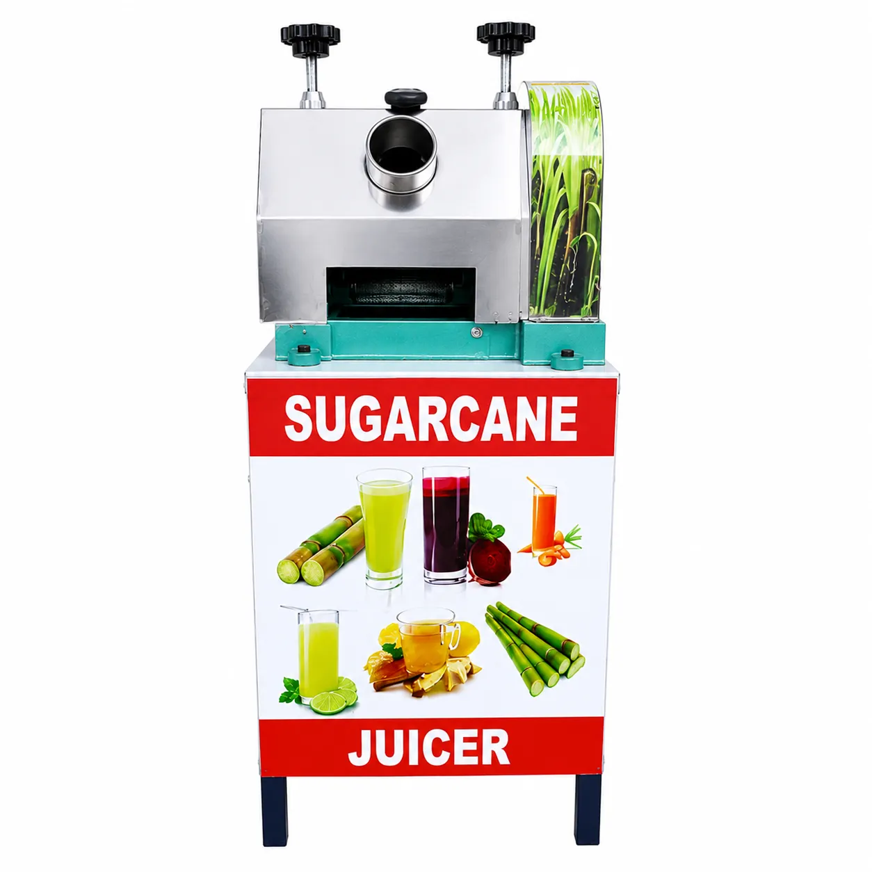 Commercial Sugarcane Juicer Machine – Heavy Duty Manual Sugarcane Extractor