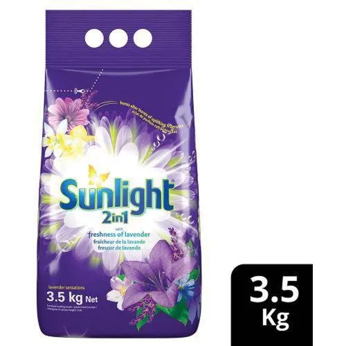 Sunlight 2-in-1 Hand Washing Powder – Lavender Sensations 3.5kg