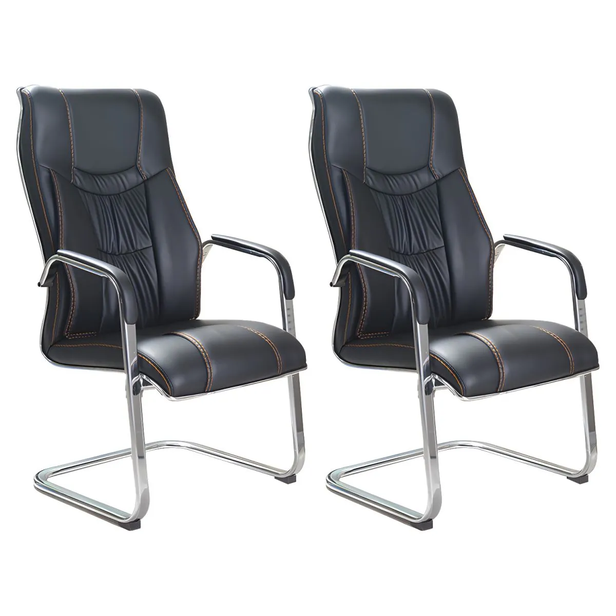 Executive Leather Visitor Seat