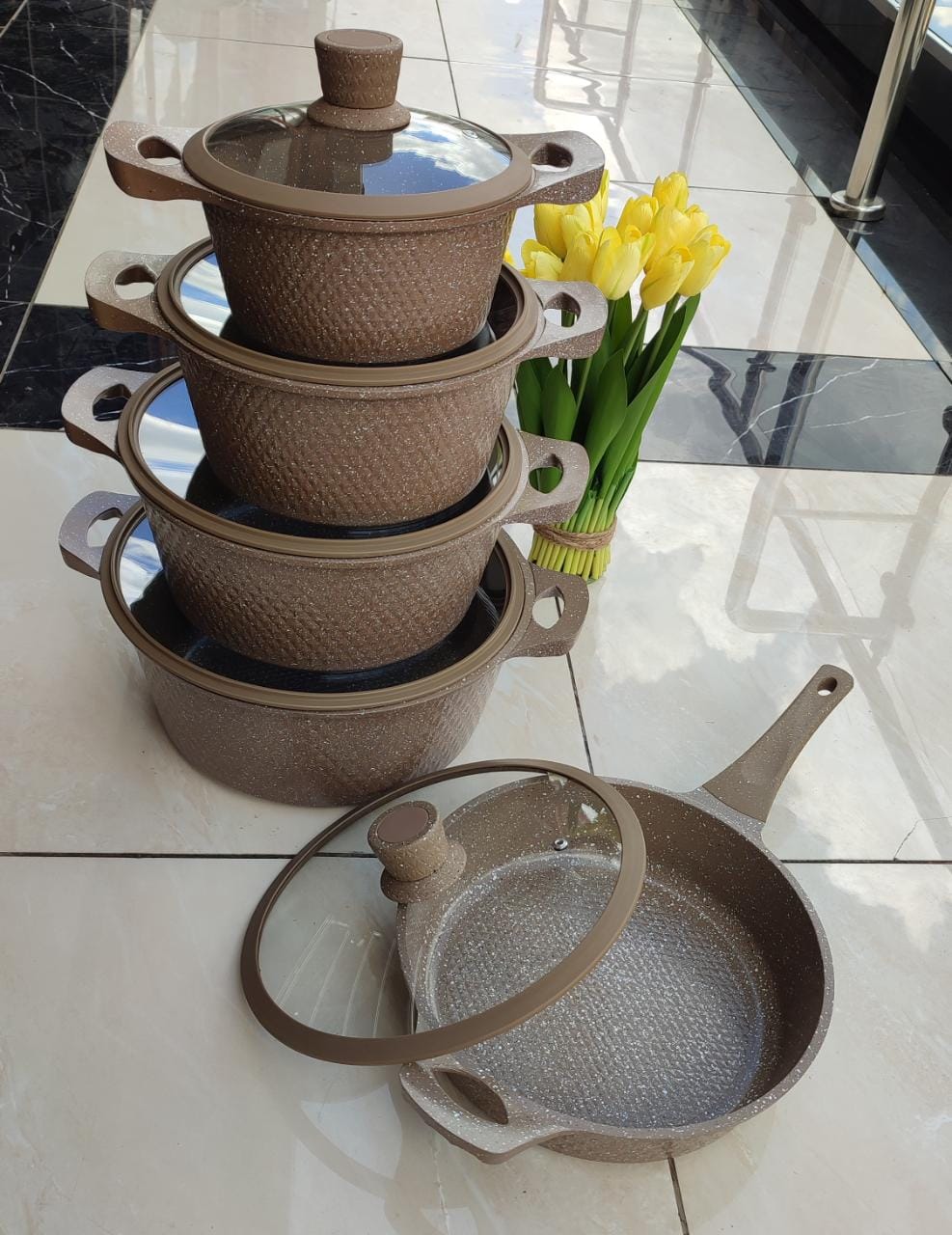 10pcs Bosch Cookware Set