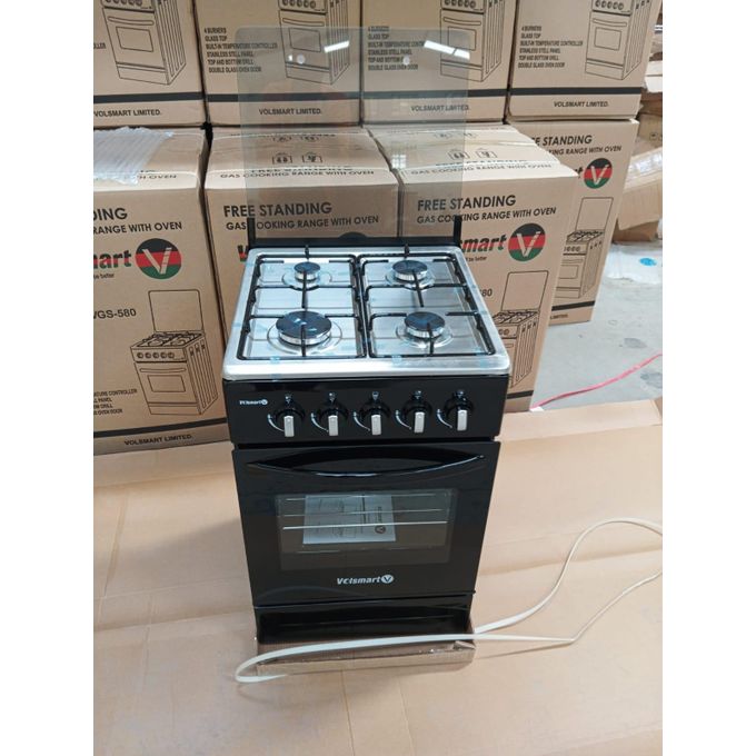 VOLSMART 50*50 Full gas Free Standing cooker with gas oven
