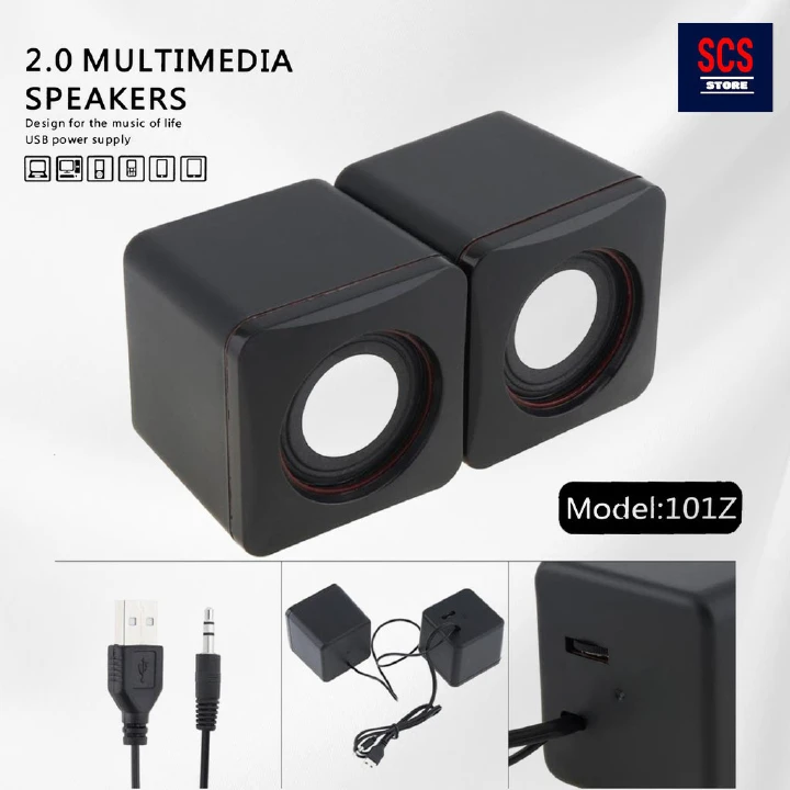 Computer Laptop USB Speakers Multimedia Subwoofer