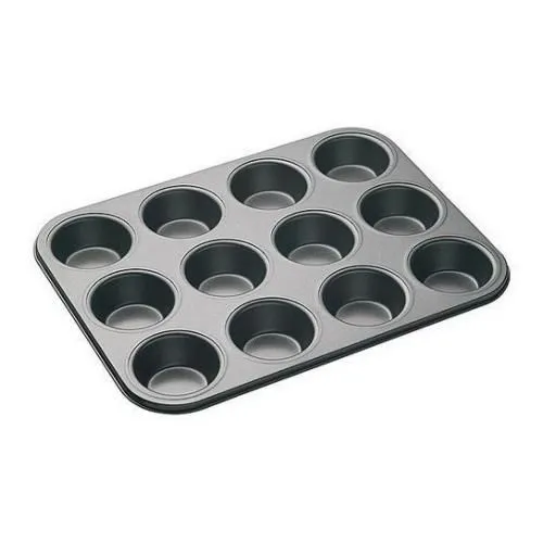 OFFER 12 Hole Muffin /Cup / Queen Cake Baking Tray