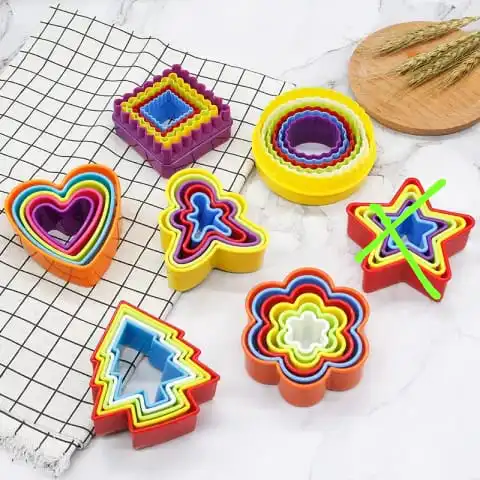 Plastic cookie cutter each design FOR Kitchen & Dining room