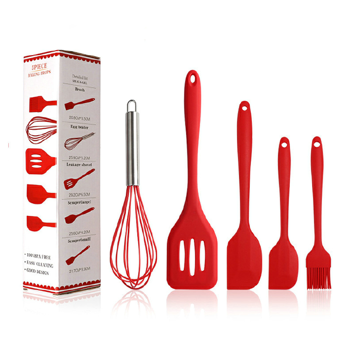 5pc Silicon Kitchen Utensils