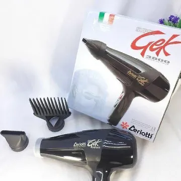 Zeriotti Super GEK 3800 professional Blowdry Hair Dryer Black.. - Image 2