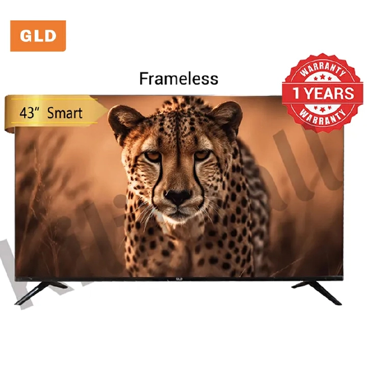 GLD 43 Inch Full HD Smart TV Android LED Television with 12 Months Warranty(G4300D2B-SA) Full HD 1080P, USB 2-HDMI 3,AV Input,VGA,TV Technology-Netflix Youtube