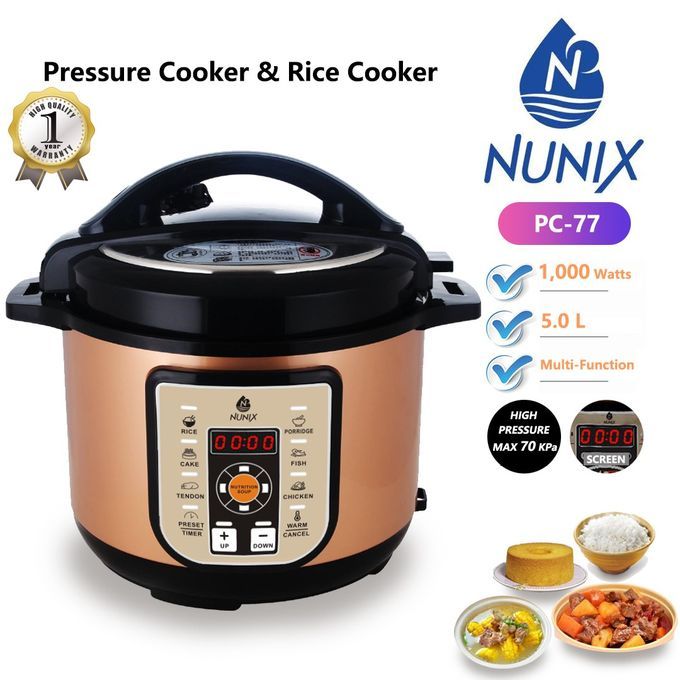 Nunix Electric Pressure Cooker PC 77