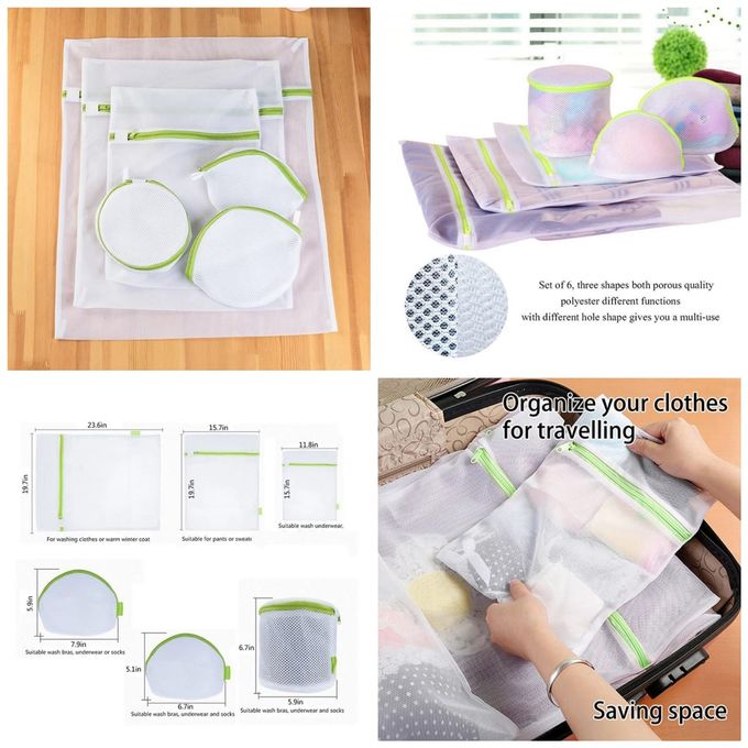 6in1 mesh laundry bags
