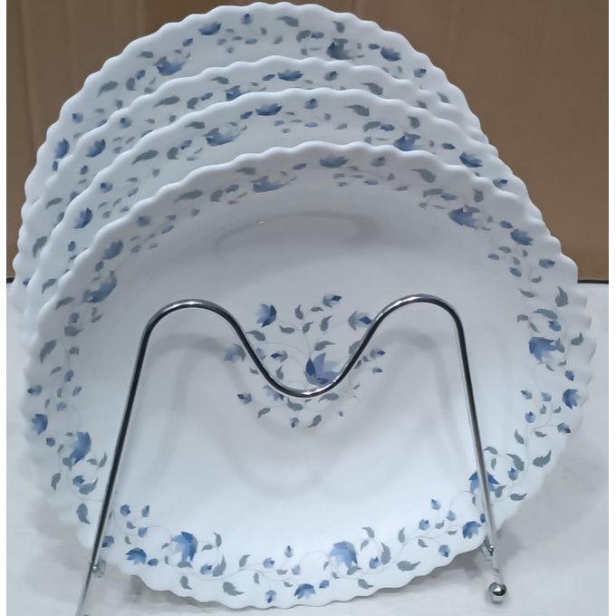 Set Of 6 Beautiful Dinner Serving Ceramic Plates