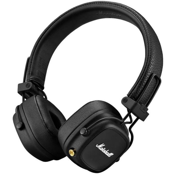 Marshall Headphones 80+ HOURS PLAYTIME XBASS Major Wireless Bluetooth Heavy Bass Headset HEADPHONE BLACK