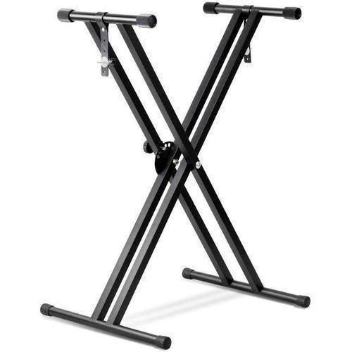 Heavy Duty Piano/Keyboard Stand With Locking Stands Double X Shape - Image 2
