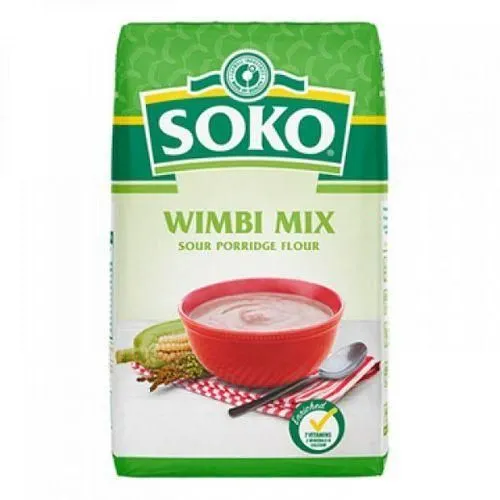 Soko 3 packs packet of 2kgs Wimbi mix sour porridge flour