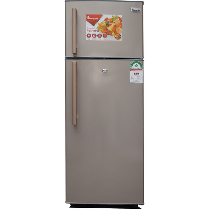 Ramtons RF|243- 213 Lts 2 Door Direct Cool Fridge, Champagne