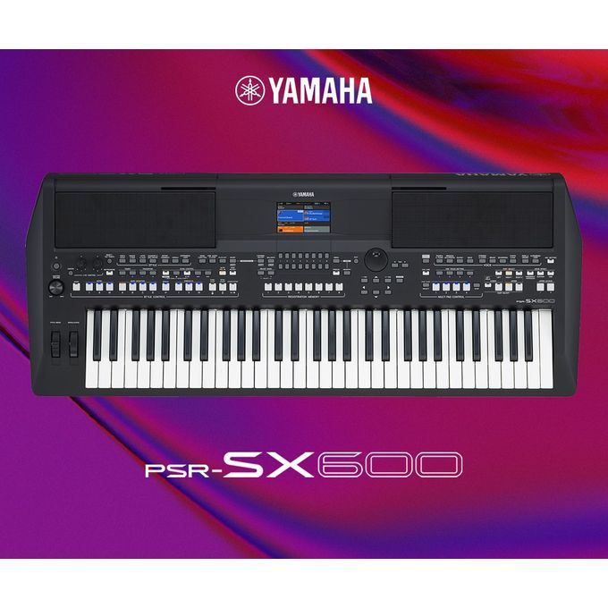 Yamaha PSR-SX600 61-Key Arranger Workstation Keyboard