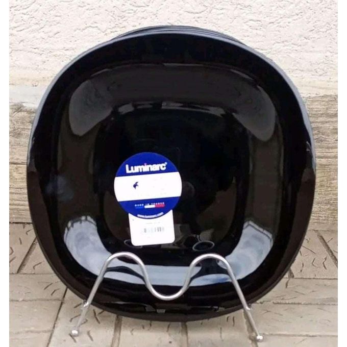 Luminarc Set Of 6 Heavy Ceramic Square Dinner Plates