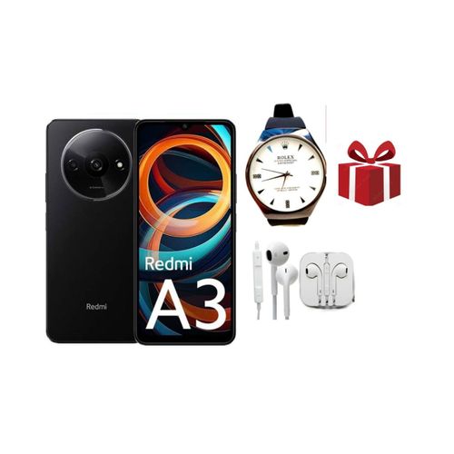 XIAOMI Redmi A3 6.71" Display 4GB +128 GB 5000mAh (Dual SIM) - Smartphones
