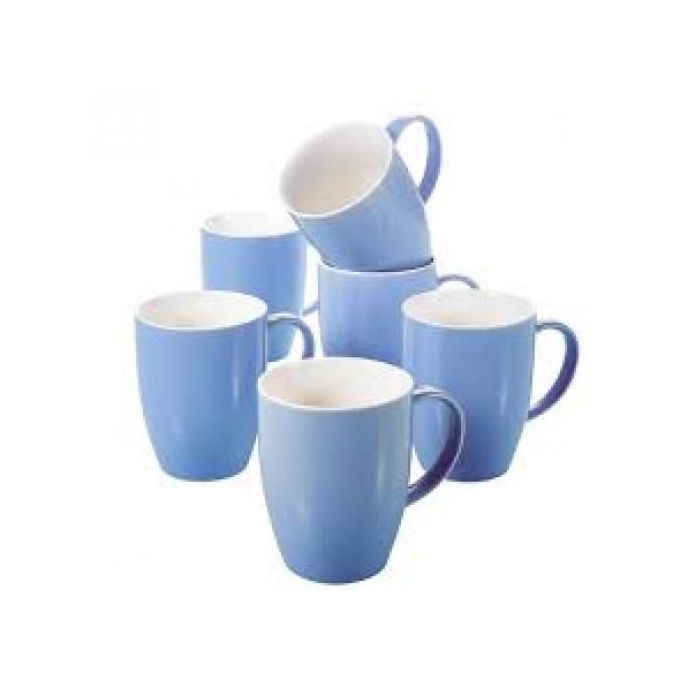Classic Ceramic Mugs For Tea/Coffee Set(6) (Vikombe)