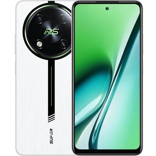Itel RS4 6.56" 8GB RAM +256 GB, 5000 mAh, DUAL SIM, 4G - Silvery White