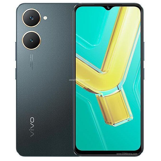 Vivo Y03 6.56" 4GB RAM 128GB ROM 5000mAh 13MP Camera (Dual SIM)- Black(12 Months WRTY)