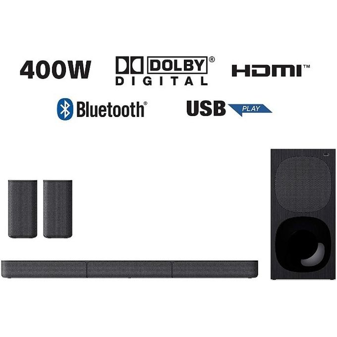 Sony 400 W Home Theatre System Sound Bar 5.1CH , BT , Dolby Digital Sony HT-S20R - Image 2