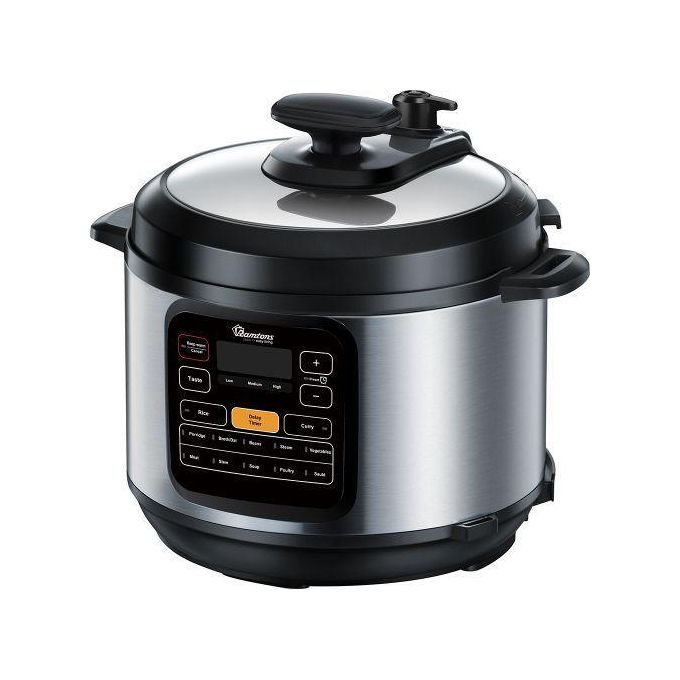 Ramtons RM/582-Electric Pressure Cooker- Black (1YR WRTY)
