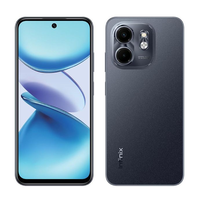 Infinix Smart 9 HD, 6.7", 64GB + 3GB RAM (Dual SIM), 5000mAh, Metallic Black (1YR WRTY)