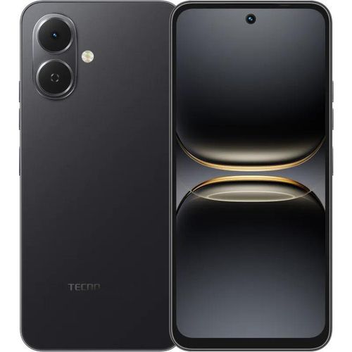 Tecno POP 10, 6.67'', 64GB ROM +3GB RAM (+3GB Extended) (Dual SIM), 5000MAh - Black
