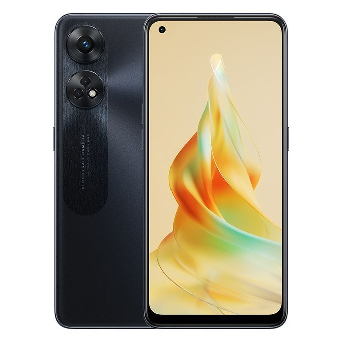 Oppo Reno 8T, 4G, 6.43', 8GB RAM + 256GB, 100 MP (Dual Sim) 5000mAh -BLACK