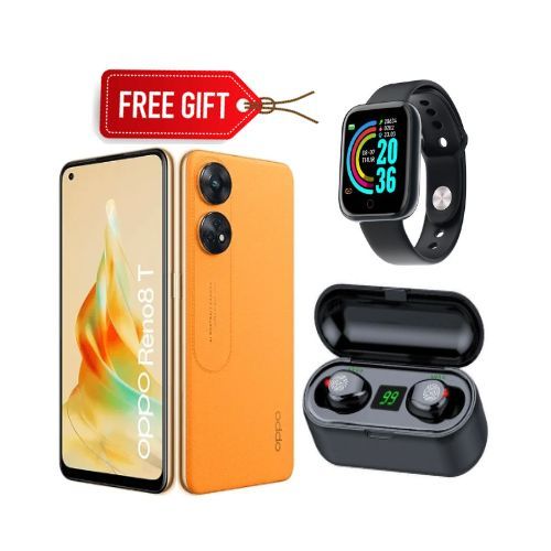 Oppo Reno 8T, 4G, 6.43', 8GB + 256GB, 100MP 5000mAh + Smart Watch & Earbuds