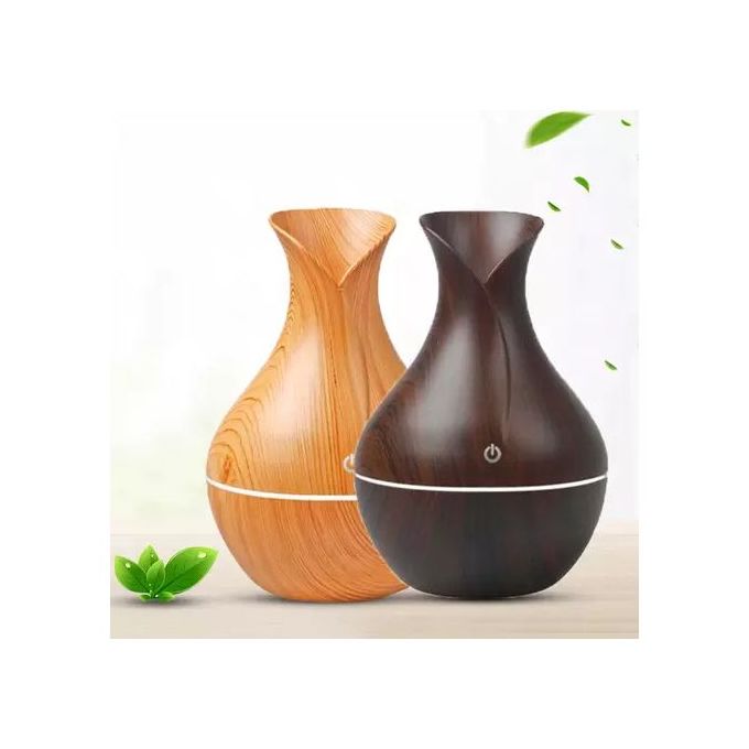 USB Humidifier Aromatherapy Humidifier With LED Light (Aroma Essential Oil Diffuser Steam Water)