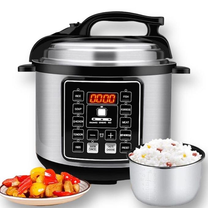 6 Litre Silver Crest Electric Pressure Cooker