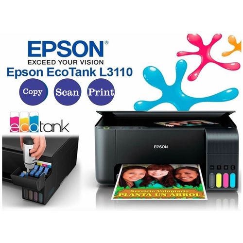Epson L3110 Multi-Function Printer - Black