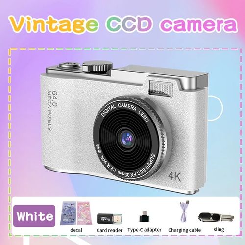 4K HD Photography Camera With 2.4 Inch Screen For Beginners