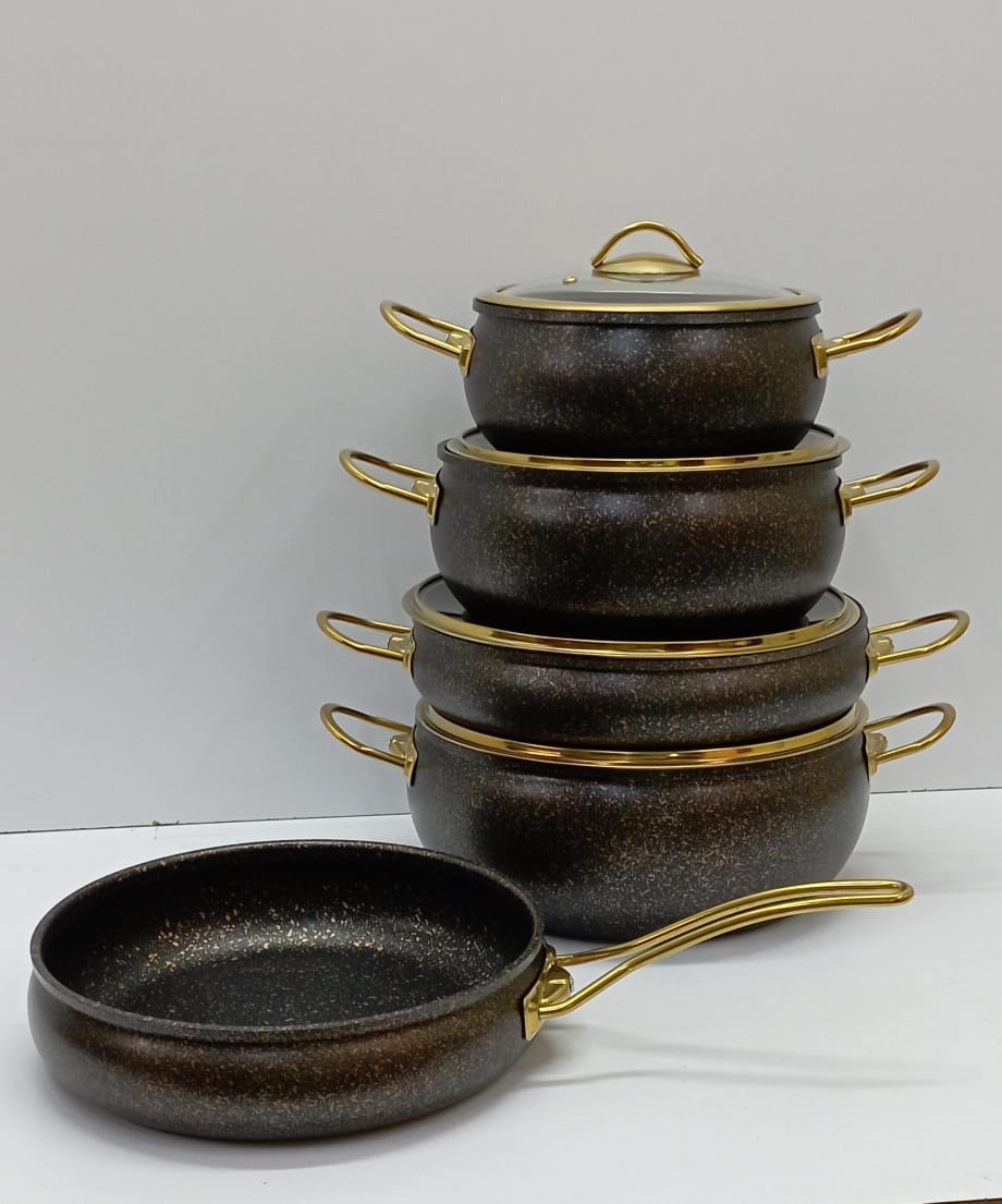 10 pcs Ambery granite cook ware set