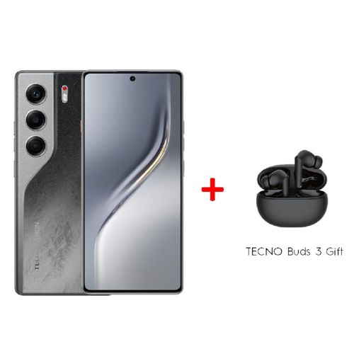 Tecno CAMON 40 6.78'' AMOLED 120Hz, 128GB ROM +8GB RAM,Dual Sim, 50MP, 45W 5200mAh, 4G Galaxy Black