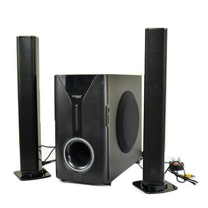 Vitron 2.1CH Multimedia Bluetooth Woofer Speaker System V527 Subwoofer Soundbar BT/USB/SD/FM Subwoofer
